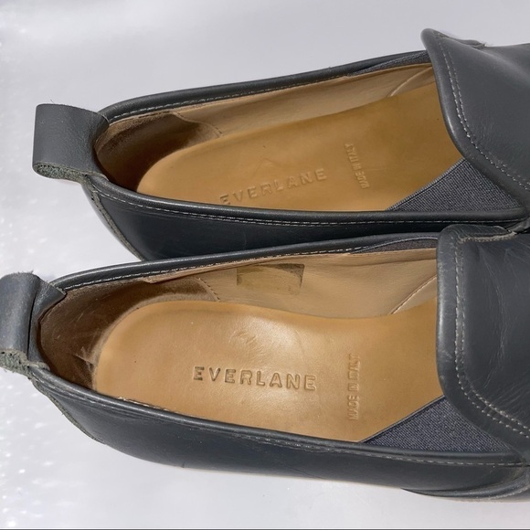 Everlane The Street Shoe Gray leather Pointy Toe sneakers - Picture 5 of 10